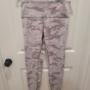 Lululemon  Purple Camouflage Leggings